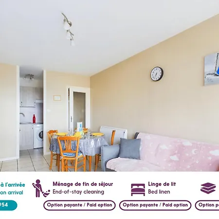 Apartment 230m De La Plage, Pour 4 Avec Loggia Plage-des-Demoiselles